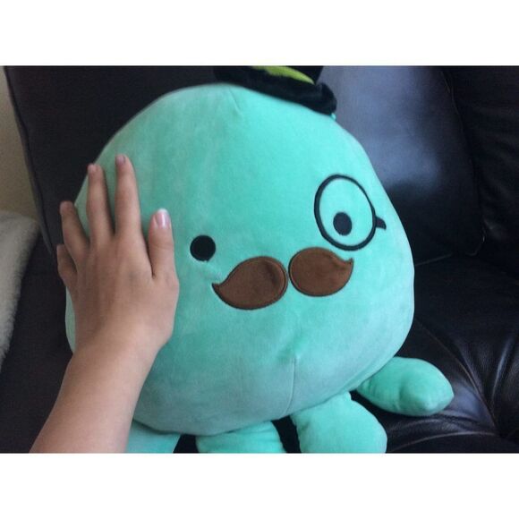 Squishmallows 12-Inch Fancy Octopus - Add Zobey to Your Squad, Ultrasoft Stuffe - Picture 12 of 15